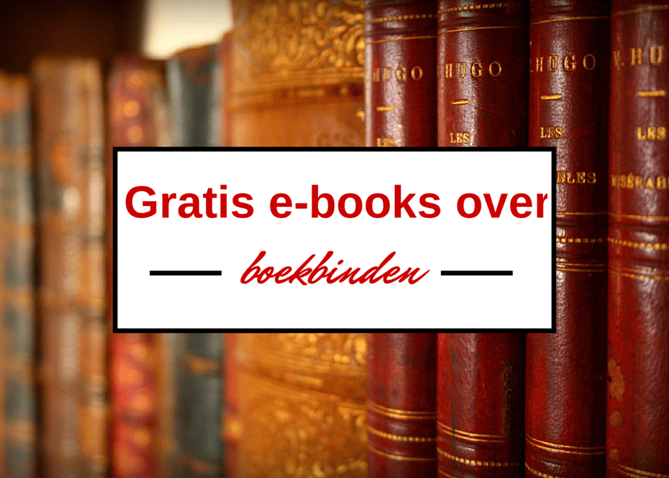gratis e-books boekbinden