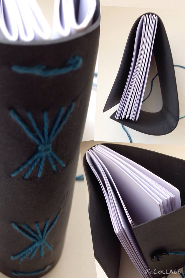 boekbinden - langsteek binding - Louise De Vries Lentsch