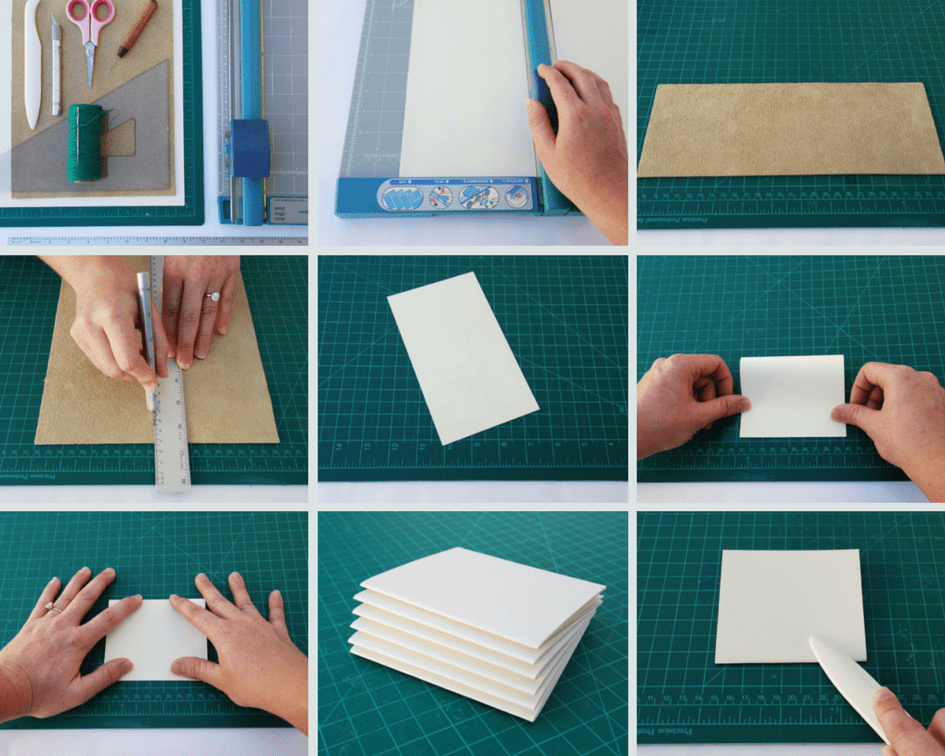 langsteekbinding tutorial