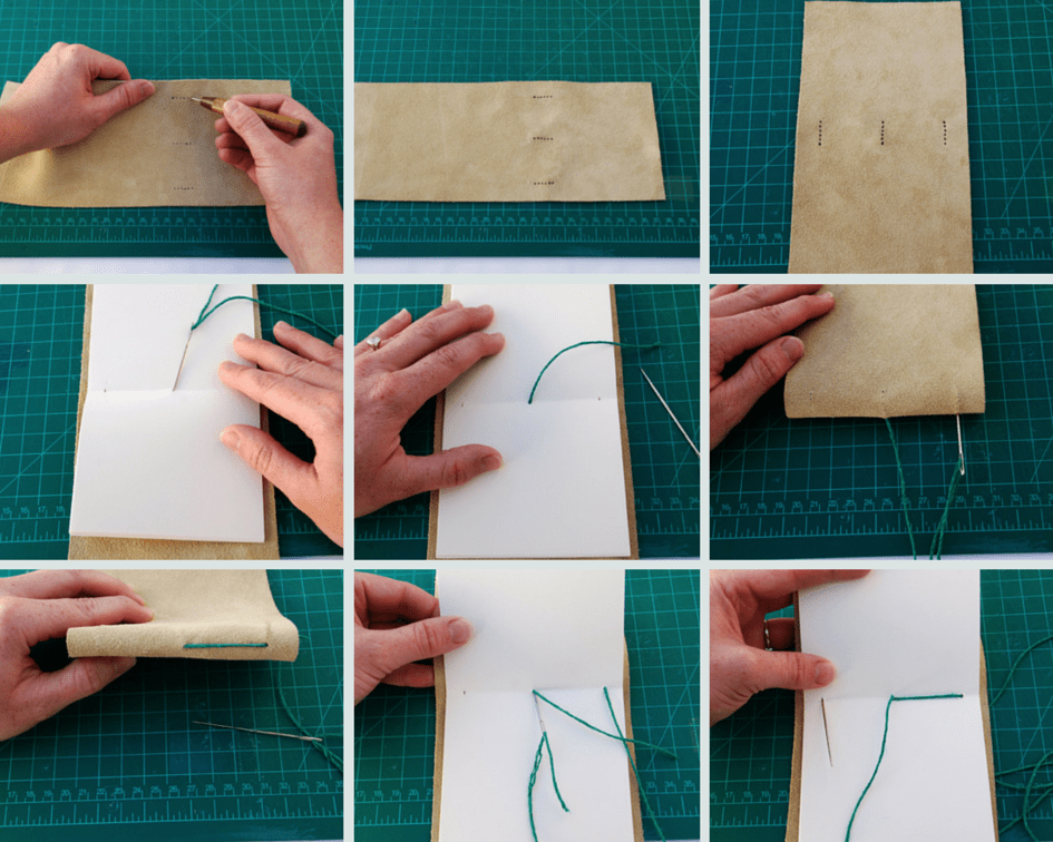 langsteekbinding tutorial