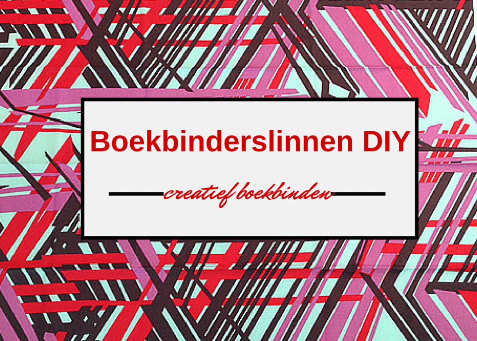 Boekbinderslinnen DIY