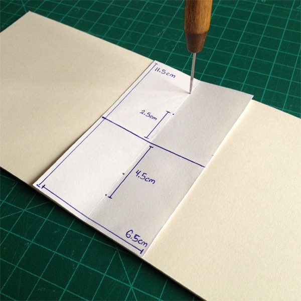 combinatie Koptische- Langsteek binding