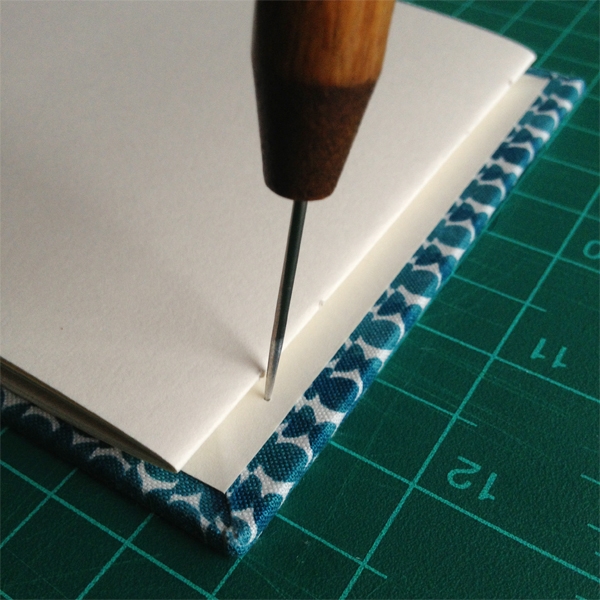 combinatie Koptische- Langsteek binding