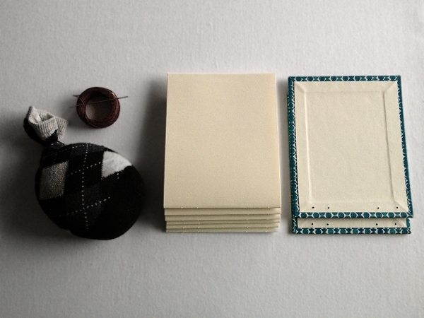 combinatie Koptische- Langsteek binding