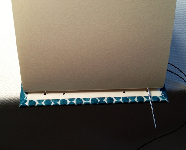 combinatie Koptische- Langsteek binding