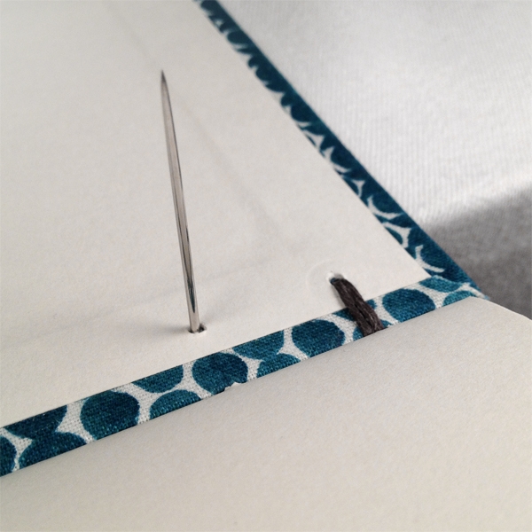 combinatie Koptische- Langsteek binding