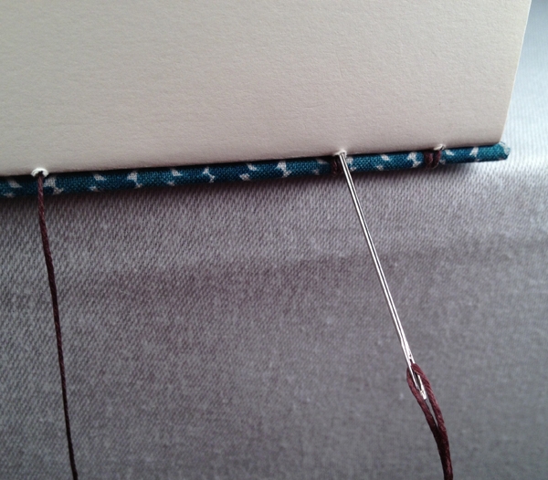 combinatie Koptische- Langsteek binding