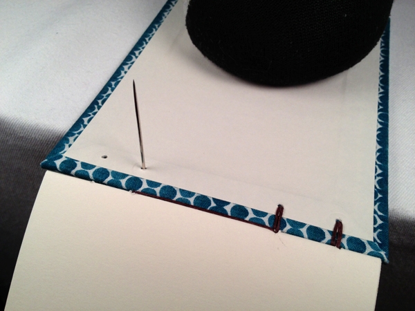 combinatie Koptische- Langsteek binding