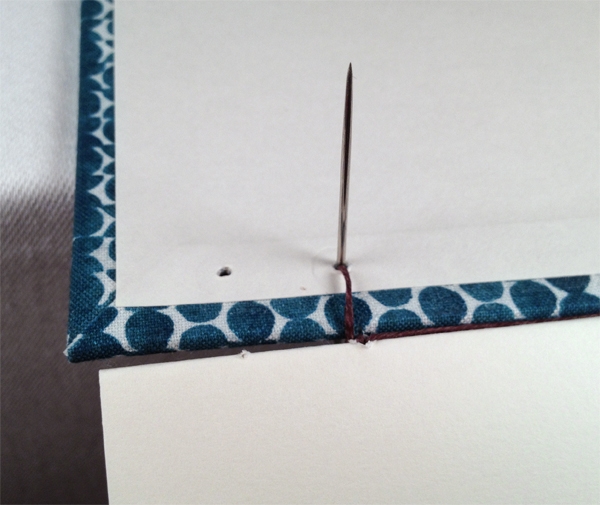 combinatie Koptische- Langsteek binding