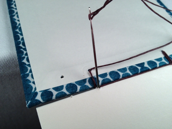 combinatie Koptische- Langsteek binding