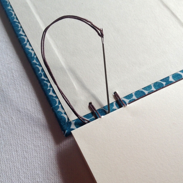 combinatie Koptische- Langsteek binding