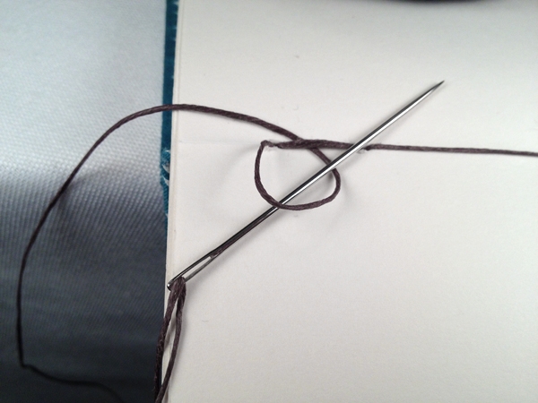 combinatie Koptische- Langsteek binding