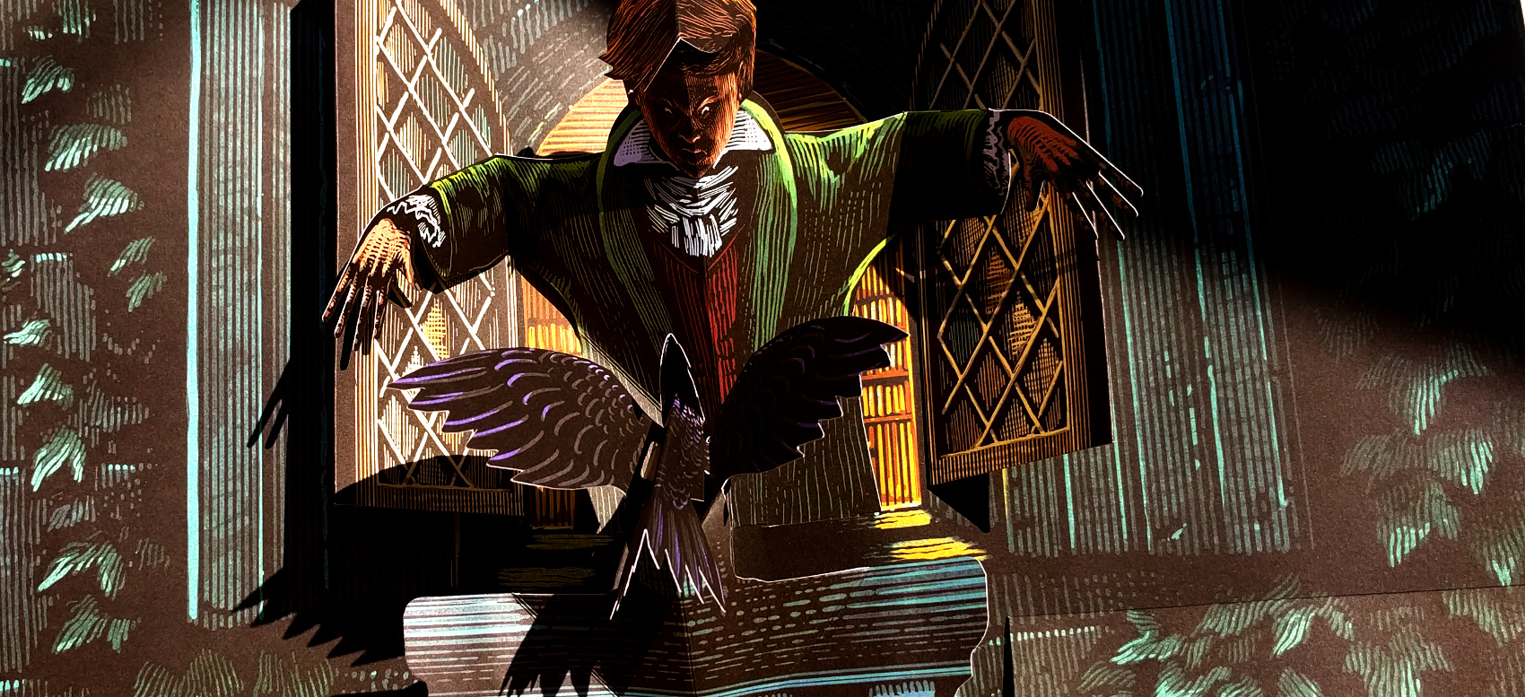 The Raven van Edgard Allan Poe - pop-up boek