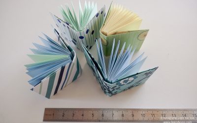 Mini origami boekje